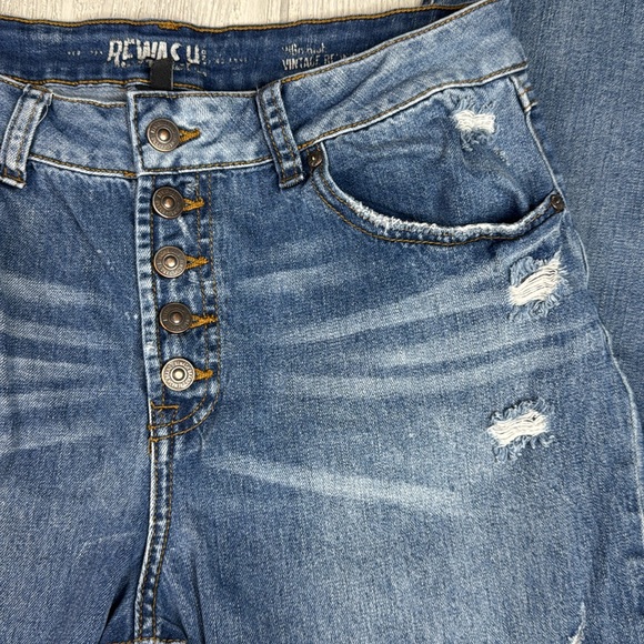 Rewash, front button jeans size 13/31 distressed - Picture 2 of 8